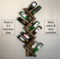 Zig Zag Wine Rack | The Ziggy Zag | Z Geometric Wall Mounted Rustic Wood Wine Bottle Display Chunky Primitive product 1